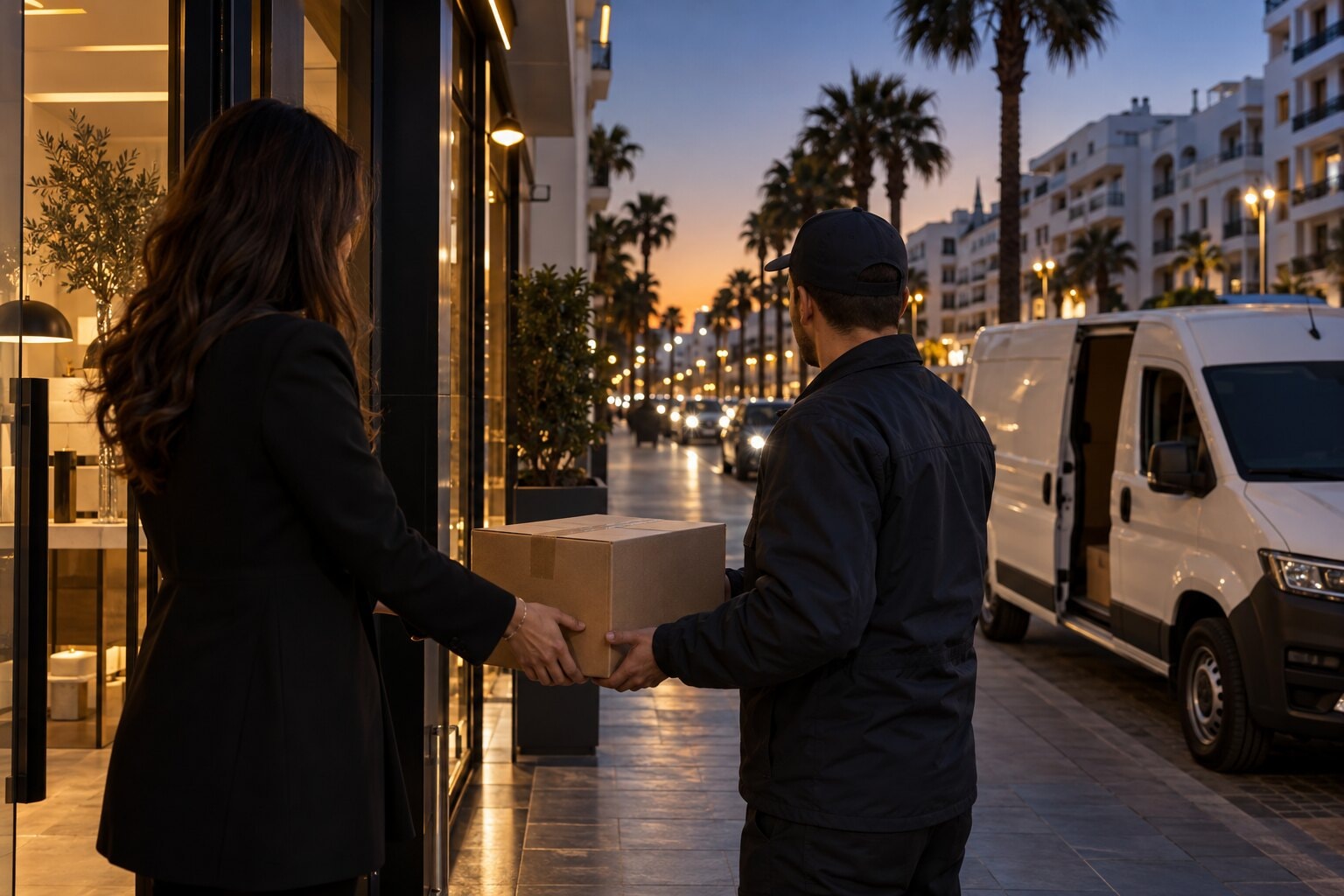 LIVRAISON PORTE-À-PORTE