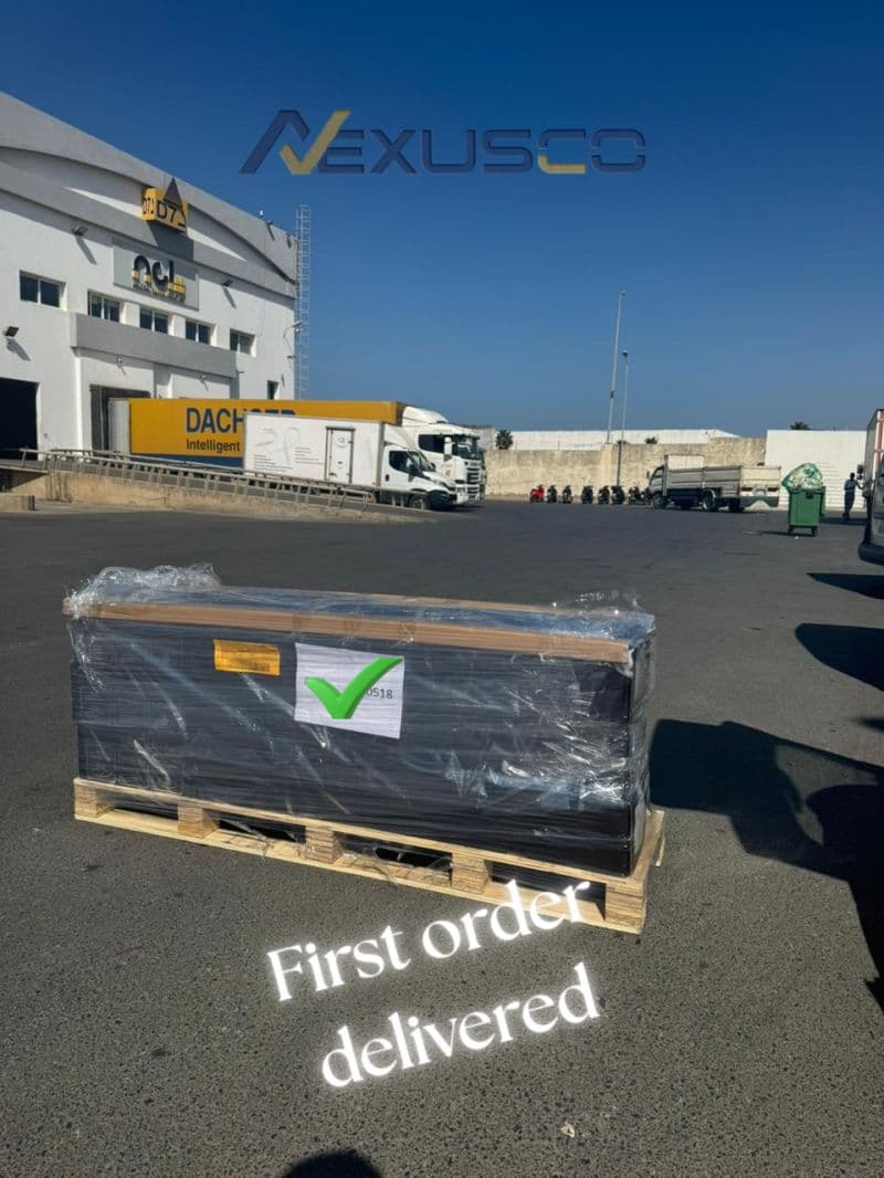 First Shipment Delivered